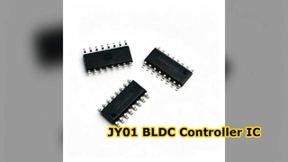 Chip controlador de motor BLDC sin sensor y de doble pasillo JY01