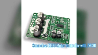 Controlador de motor BLDC sin sensores con JY03B IC No se necesita programación
